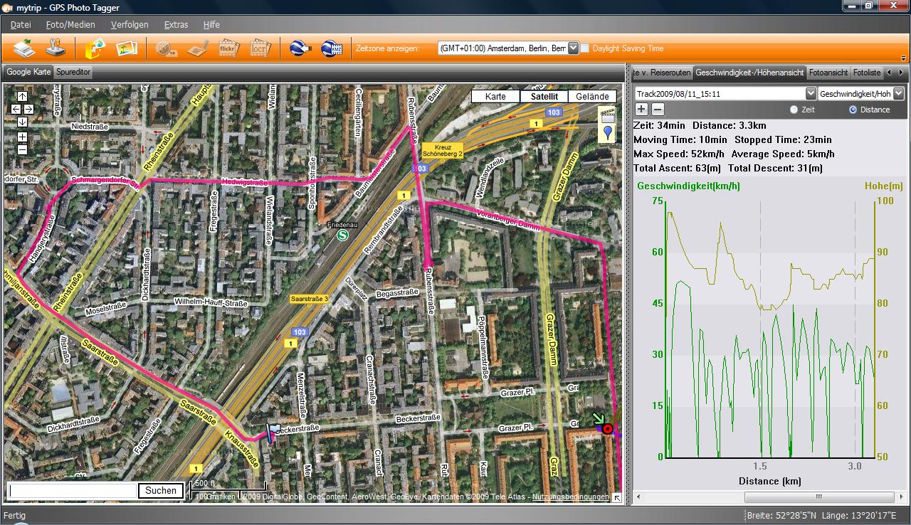 3in1 mini Dongle USB GPS EMPFÄNGER DATA LOGGER TRACKER